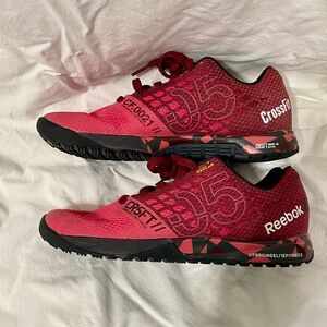 Reebok CrossFit Nano 5.0 trainers. 
Size 6 1/2
Like new
No box.